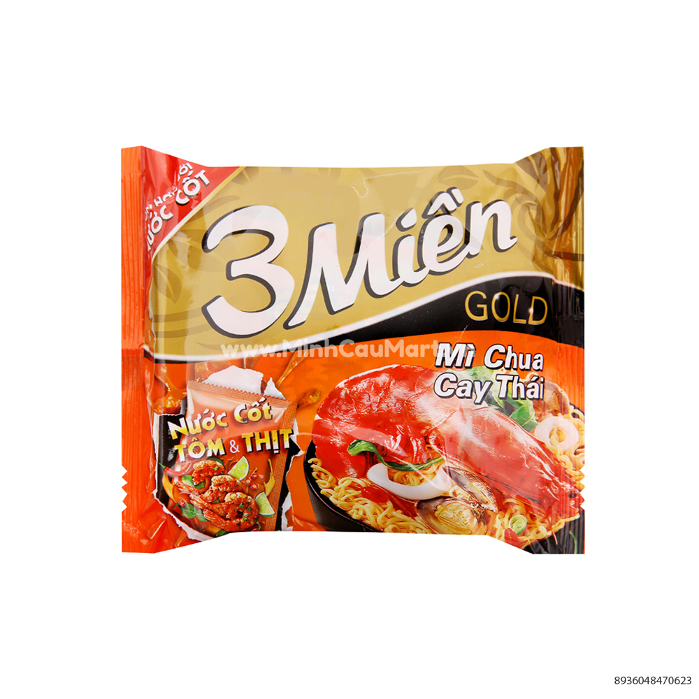 Mì Tôm 3 Miền Good Nước Cốt Tôm & Thịt 75Gr